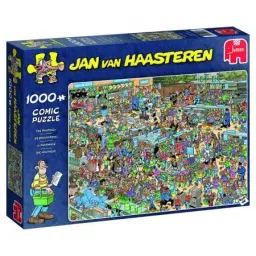 kristal blok behang De Bibliotheek - Jan van Haasteren (1000) - Puzzels | Paaprika -  Spellenwinkel & Café