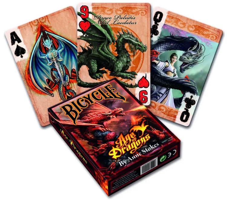 Pokerkaarten Age of Dragons Anne Stokes