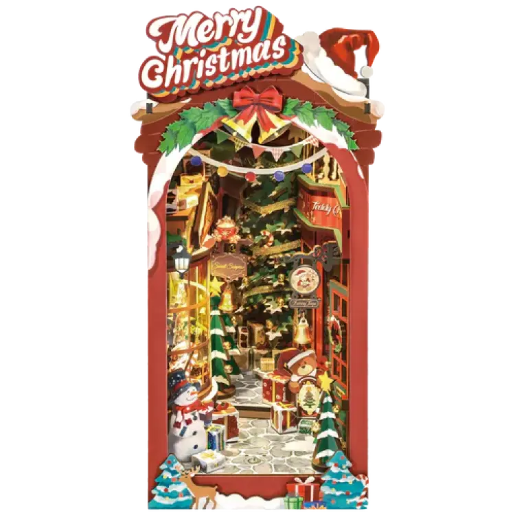 Robotime Book Nook Christmas Street