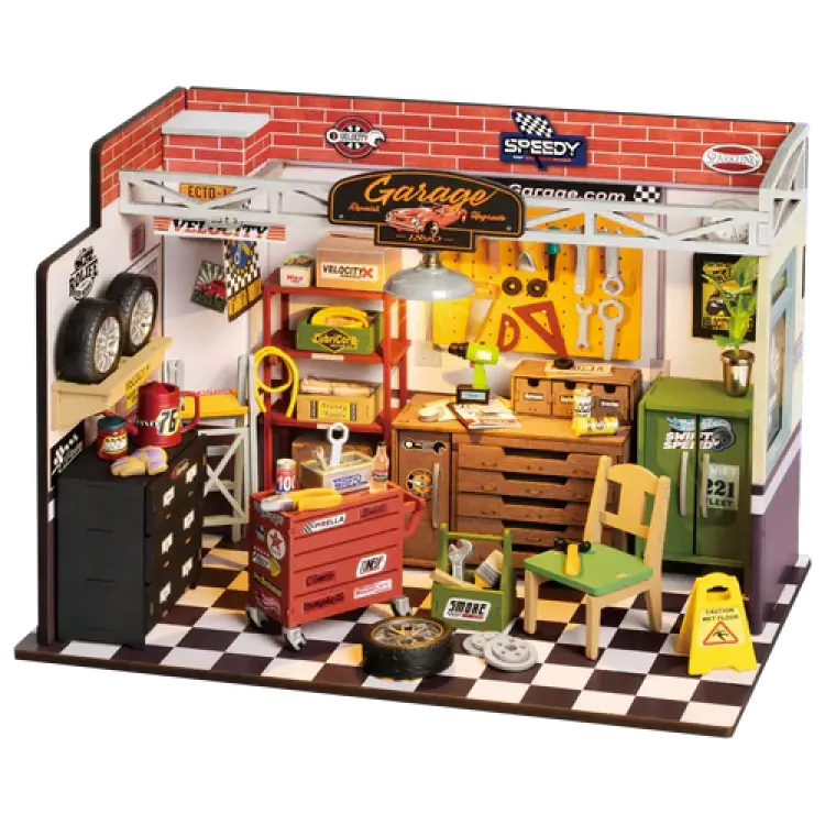 Robotime Garage Workshop