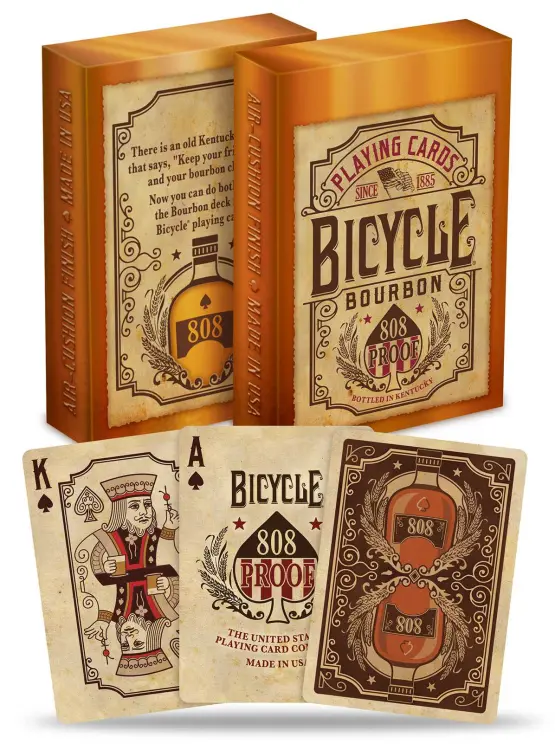 Pokerkaarten Bourbon