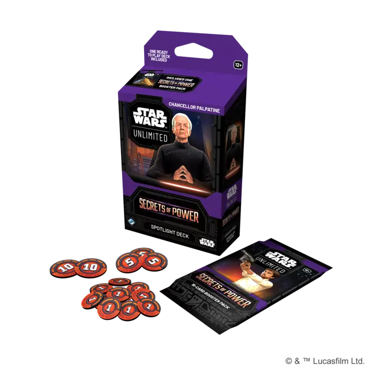 Star Wars Unlimited: Secrets of Power - Spotlight Deck - Chancellor Palpatine
