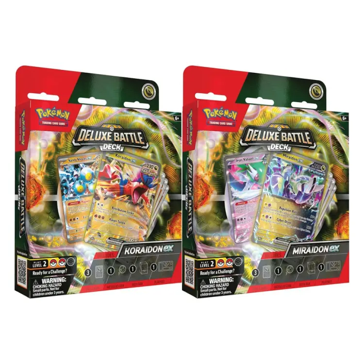 Pokemon Deluxe Battle Deck - Miraidon/Koraidon