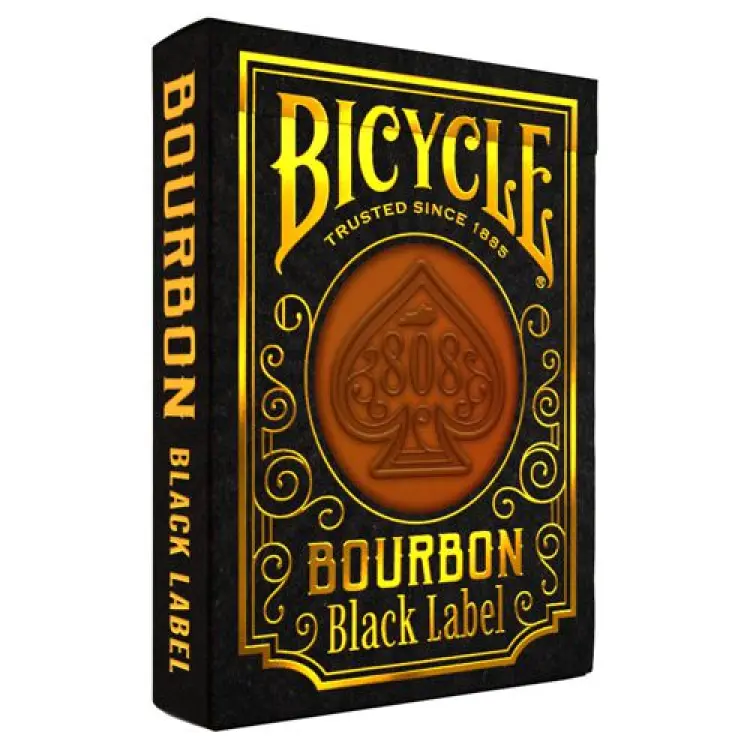 Pokerkaarten Bicycle- Bourbon Black Label
