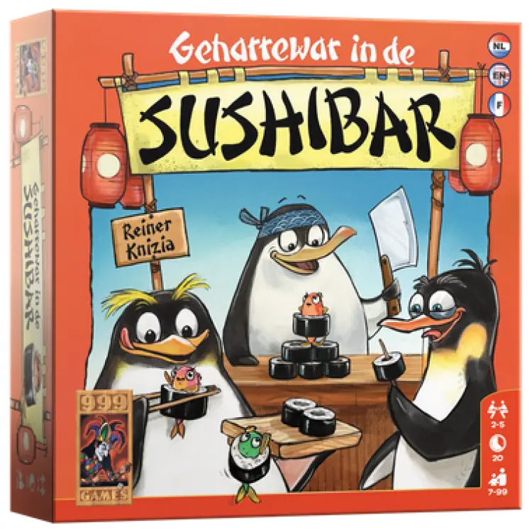 Geharrewar in de Sushibar